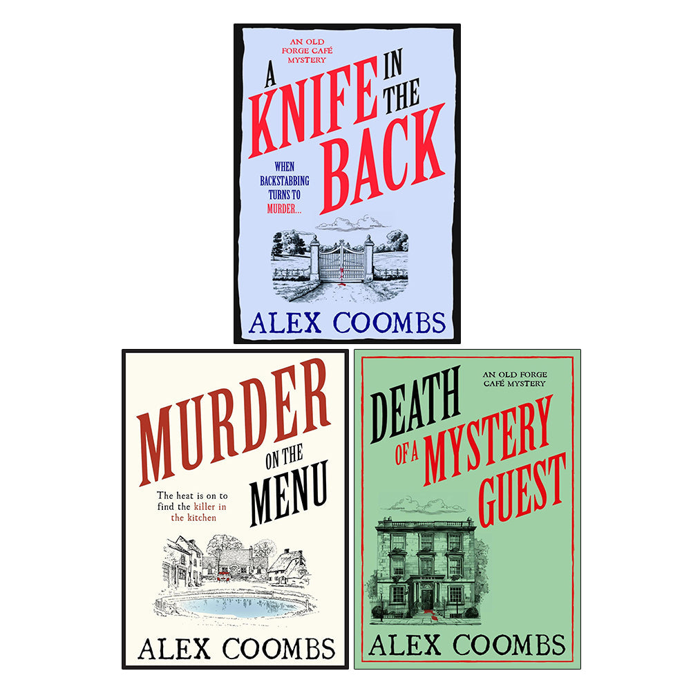 Old Forge Cafe Mysteries Series by Alex Coombs 3 Books Collection Set