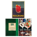 The Negroni, Gin: The Manual, Gin Tonica 3 Books Collection Set