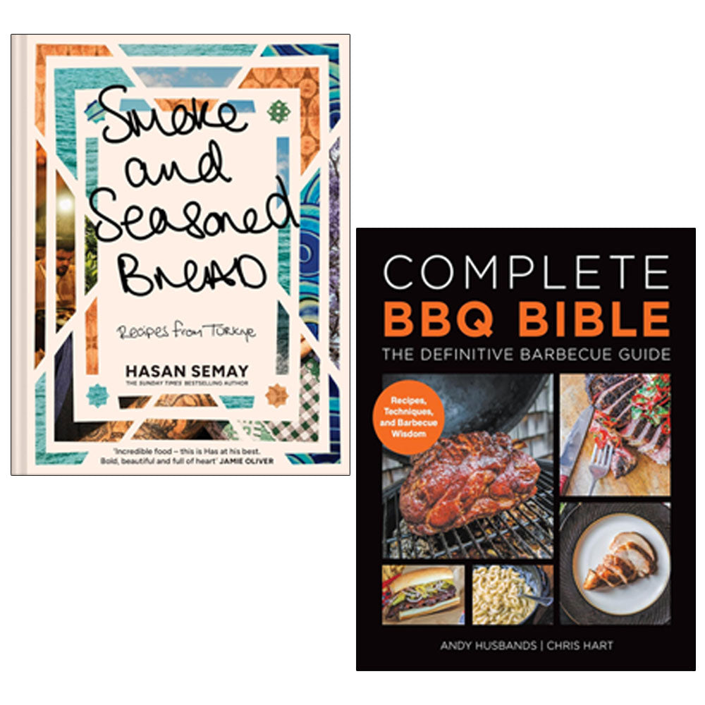 Smoke and Seasoned Bread(HB), Complete BBQ BIBLE The Definitive Barbecue Guide 2 Books Collection Set