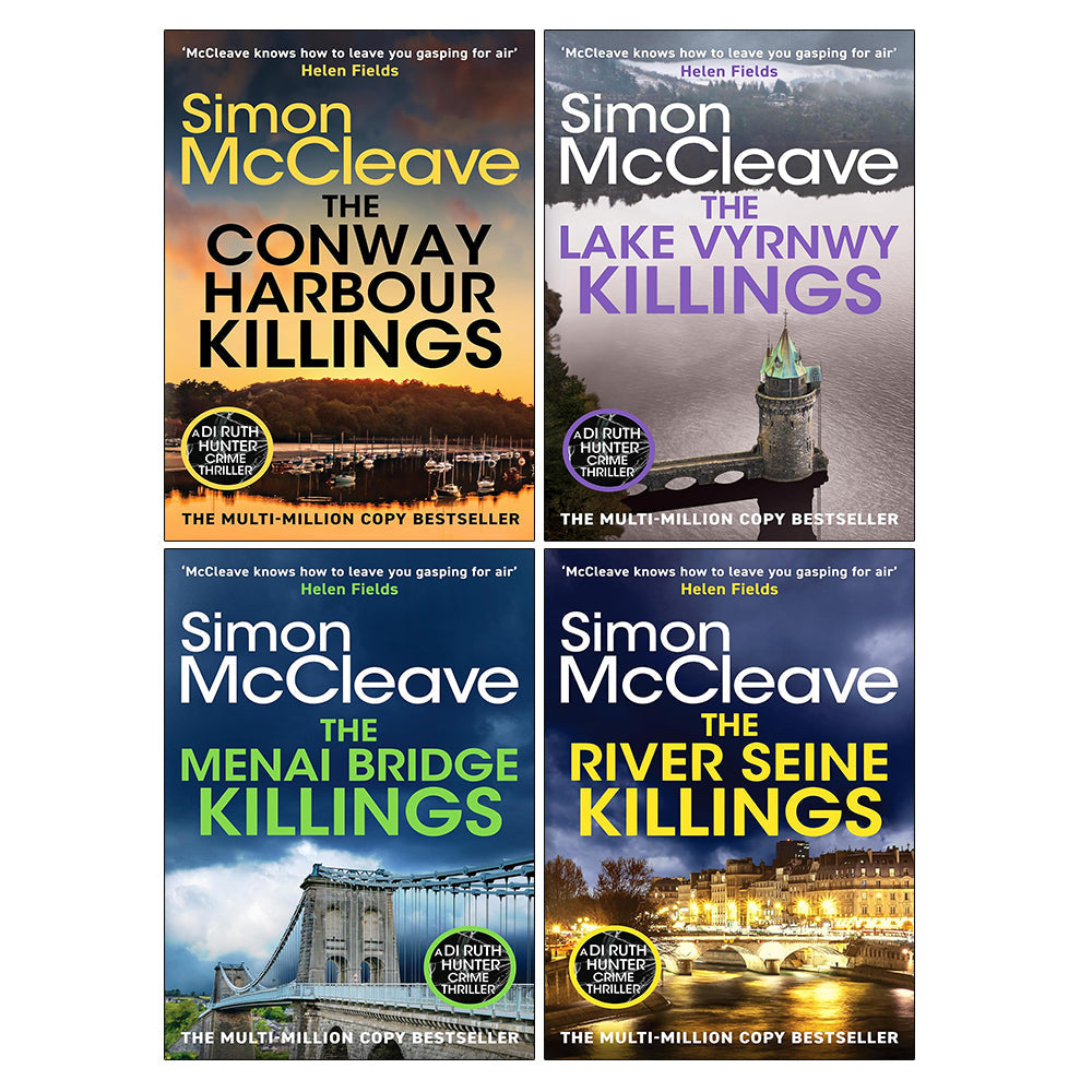 DI Ruth Hunter Series (8-11) Collection 4 Books Set by Simon McCleave