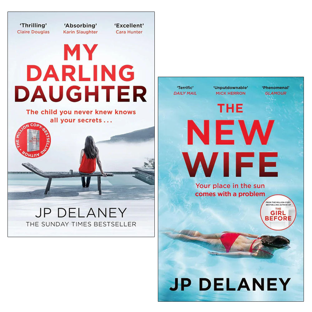 JP Delaney 2 Books Collection Set (The New Wife, My Darling Daughter)