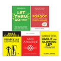 Let Them Go First, Year You Forgot to People-Please, Unlocking Connections, Still Attached, Ghosted Gaslit & Glowing Up 5 Books Collection Set