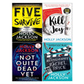 Holly Jackson 4 Books Collection Set (Kill Joy, The Reappearance of Rachel Price, Not Quite Dead Yet(HB), Five Survive)