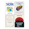 Common Sense How to Exercise It, The Power of Now, RESET YOUR MIND, Creative Mind And Success 4 Books Collection Set