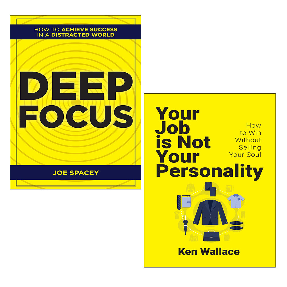 Your Job Is Not Your Personality, Deep Focus 2 Books Collection Set