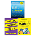 OWN THE MARKET, Blue Ocean Strategy, Expanded Edition(HB), OWN IT, CRUSH IT, DO IT 3 Books Collction Set