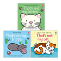 That's not my Series 3 Books Collection Set by  Fiona Watt (That's Not My Kitten,That's not my cat,That's not my hippo)