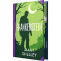 Frankenstein by Mary Shelley (Classics Sprayed Edge Premium  Edition)