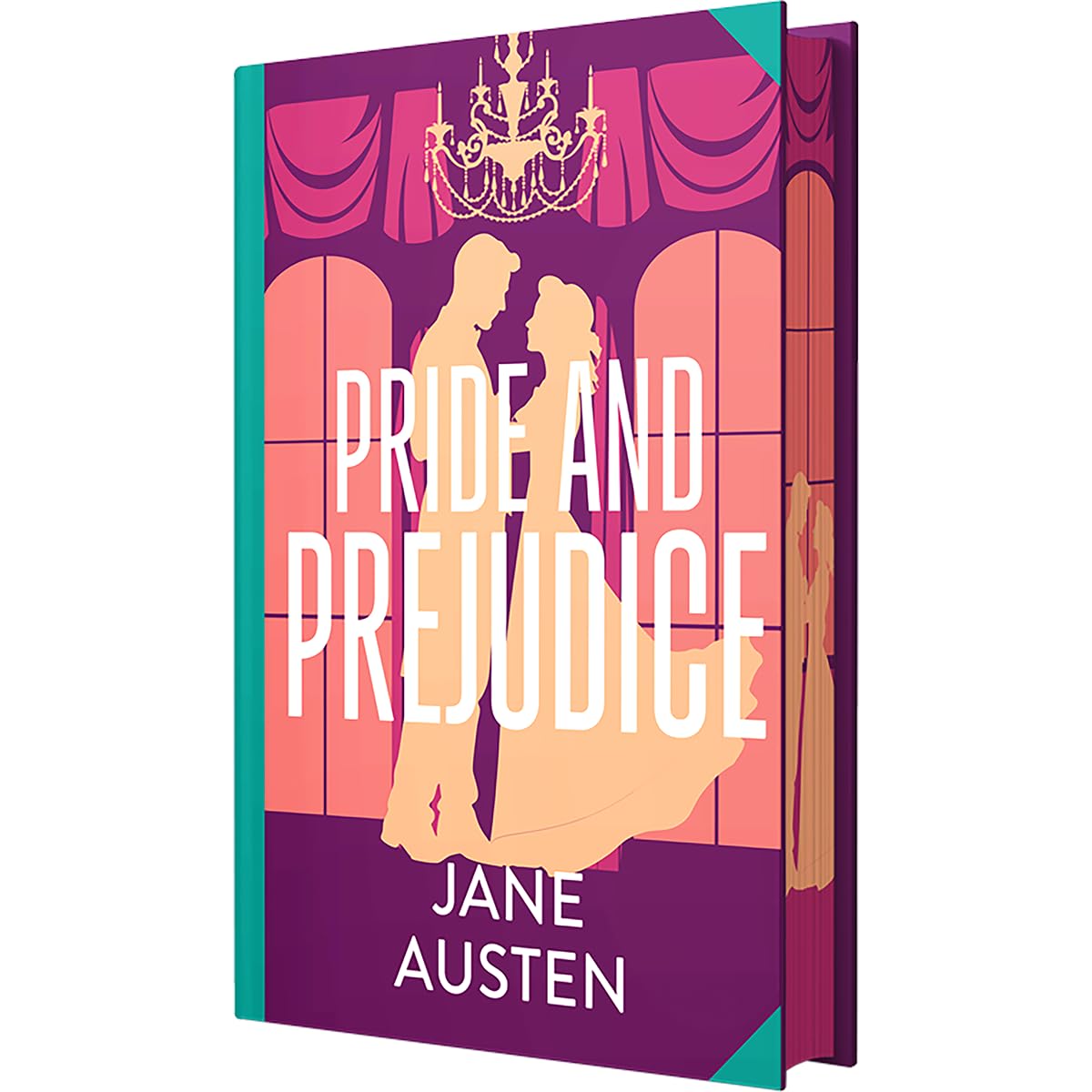 Pride and Prejudice by Jane Austen (Deluxe  Sprayed Edge Edition)
