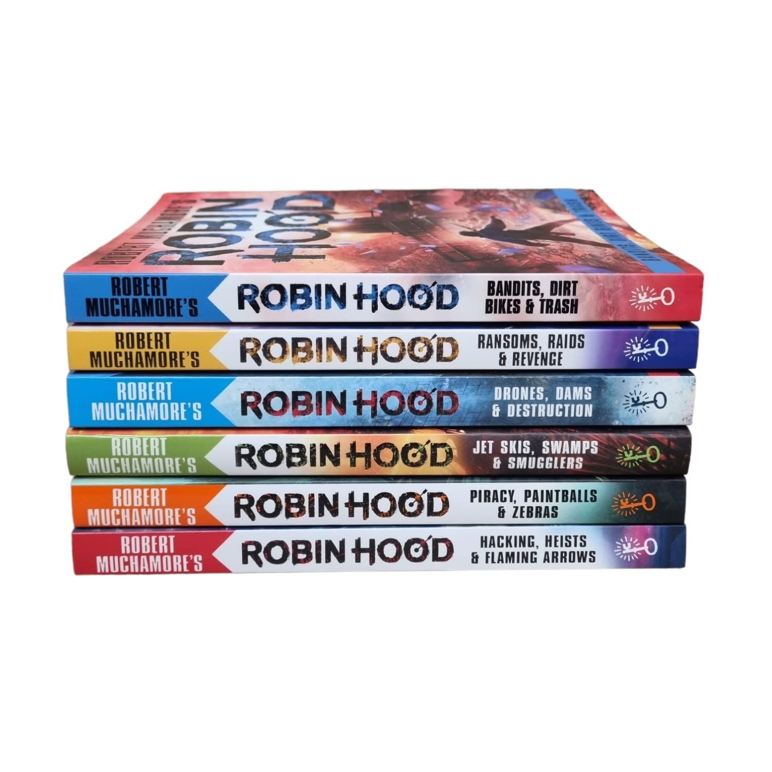 Robert Muchamore's Robin Hood Series 6 Book Collection Set