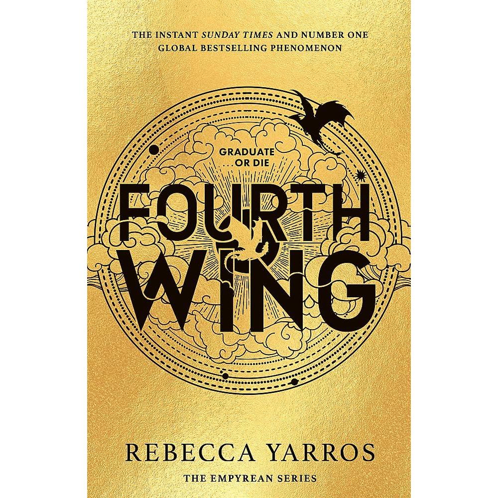 The Empyrean Series Collection 3 Books Set By Rebecca Yarros (Fourth Wing, Iron Flame & Onyx Storm)
