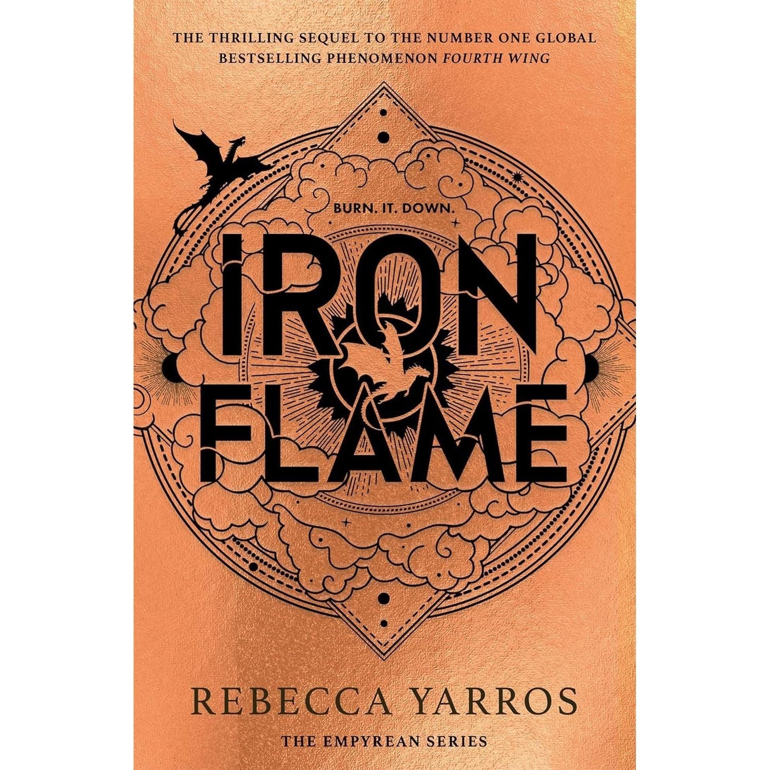The Empyrean Series Collection 3 Books Set By Rebecca Yarros (Fourth Wing, Iron Flame & Onyx Storm)