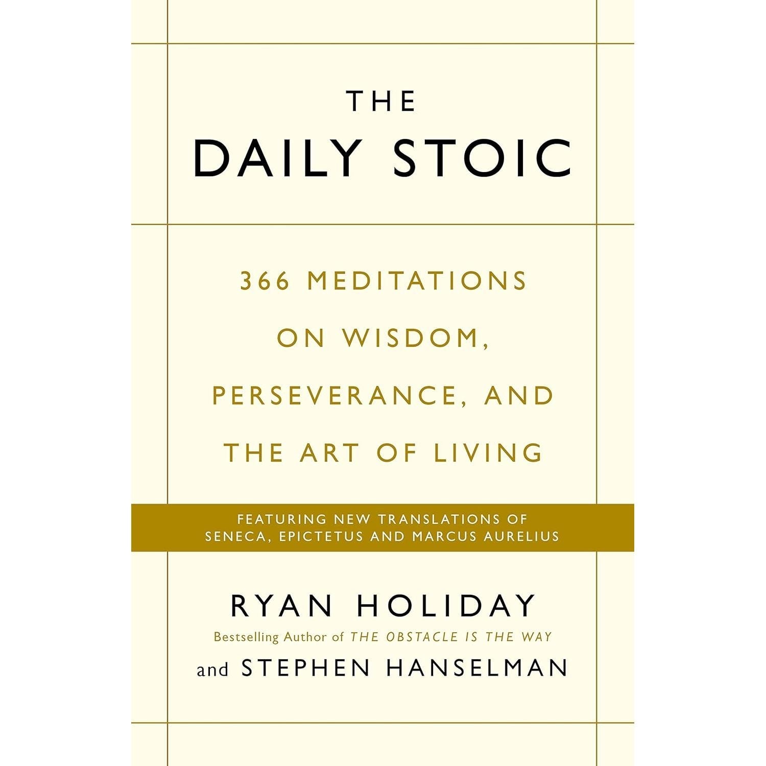 The Daily Stoic 366 Meditations on Wisdom, Journal [] 2 Books Collection Set By Ryan Holiday