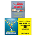 The Magnetic Personality, GHOSTED, GASLIT & GLOWING UP, The Charisma Factor 3 Books Collection Set