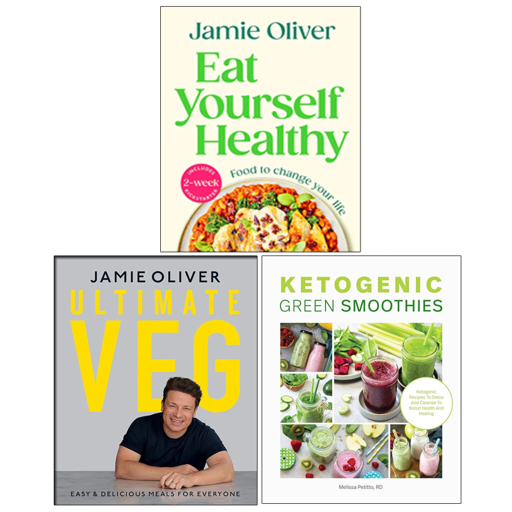 Eat Yourself Healthy (HB), Ultimate Veg, Ketogenic Green Smoothies 3 Books Collection Set