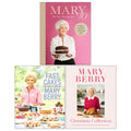 Mary Berry 3 Books Collection Set (Fast Cakes, Mary 90, Mary Berry's Christmas)
