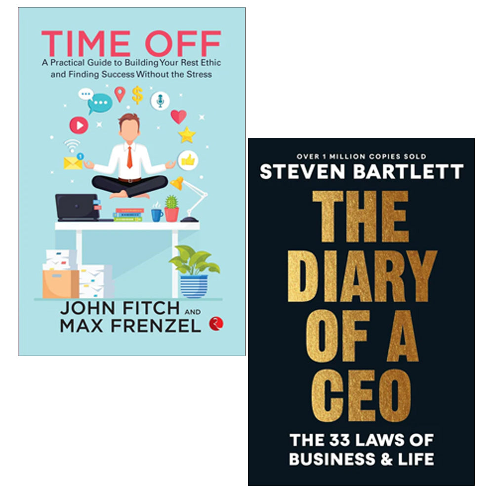 The Diary of a CEO: The 33 Laws of Business and Life, Time Off 2 Books Collection Set