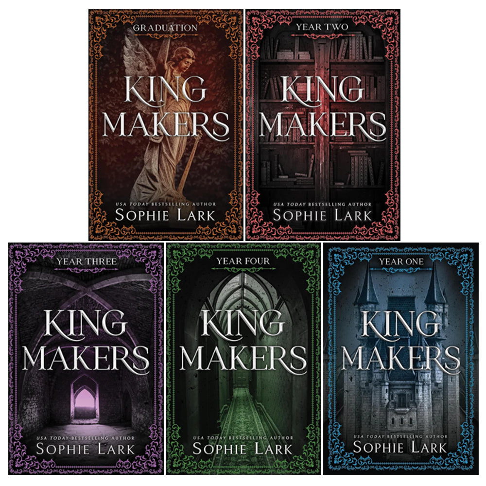 Kingmakers Series 5 Books Collection Set By Sophie Lark (Kingmakers Year One, Kingmakers Year Two)