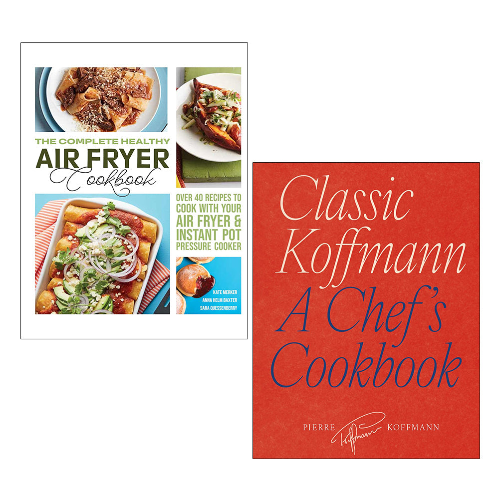 The Complete Healthy Air Fryer Cookbook, Classic Koffmann (HB) 2 Books Collection Set