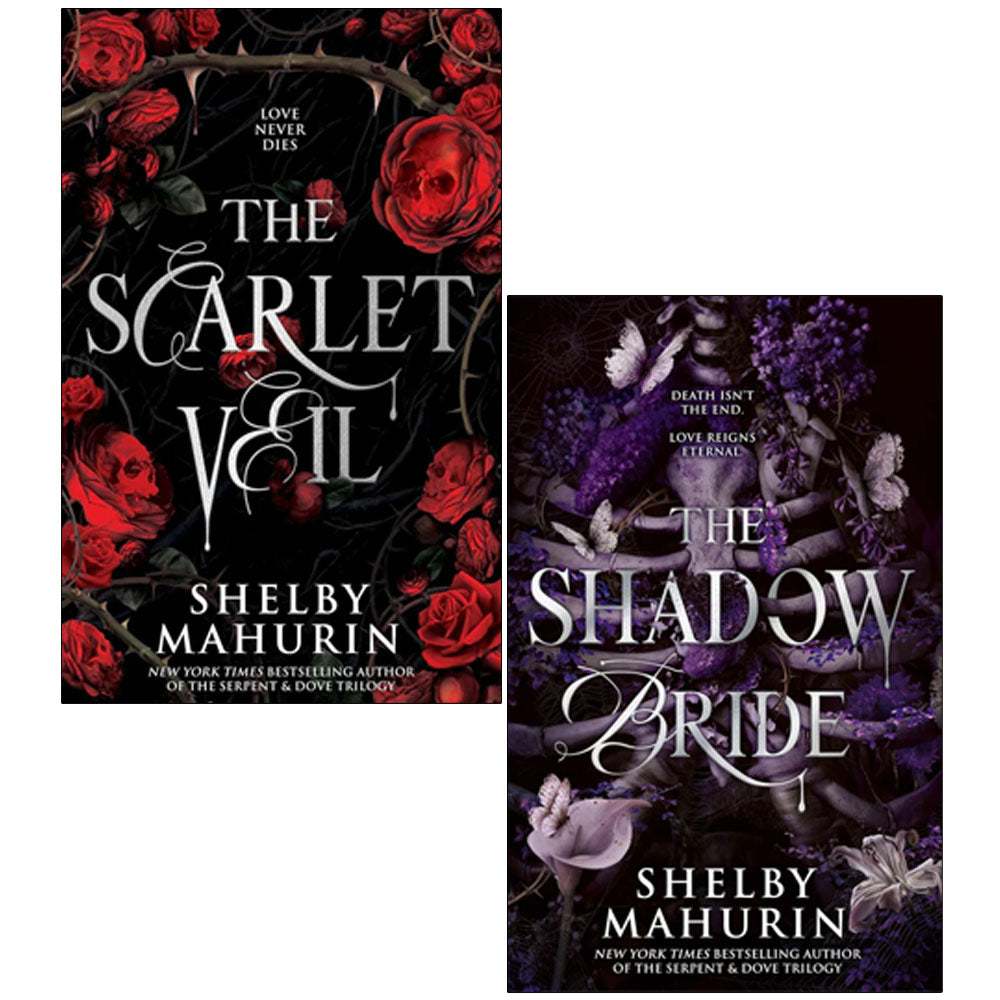 Shelby Mahurin 2 Books Collection Set (The Shadow Bride(HB), The Scarlet Veil)