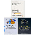Bankroll and Boundaries, RICH ENERGY, Thinking Fast and Slow 3 Books Collection Set