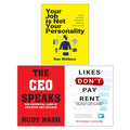 The CEO Speaks, LIKES DON’T PAY RENT, Your Job Is Not Your Personality 3 Books Collection Set