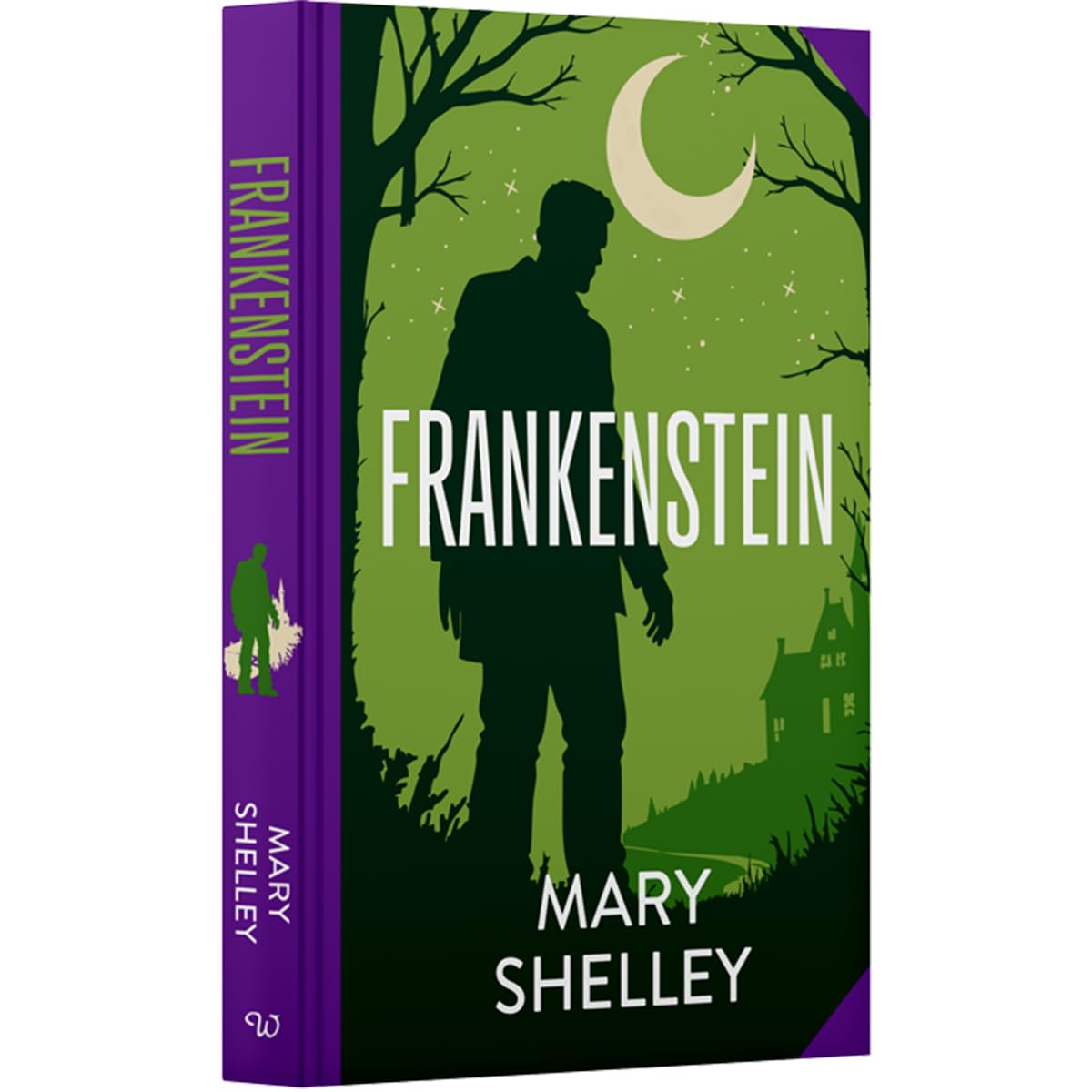 Frankenstein by Mary Shelley (Classics Sprayed Edge Premium  Edition)