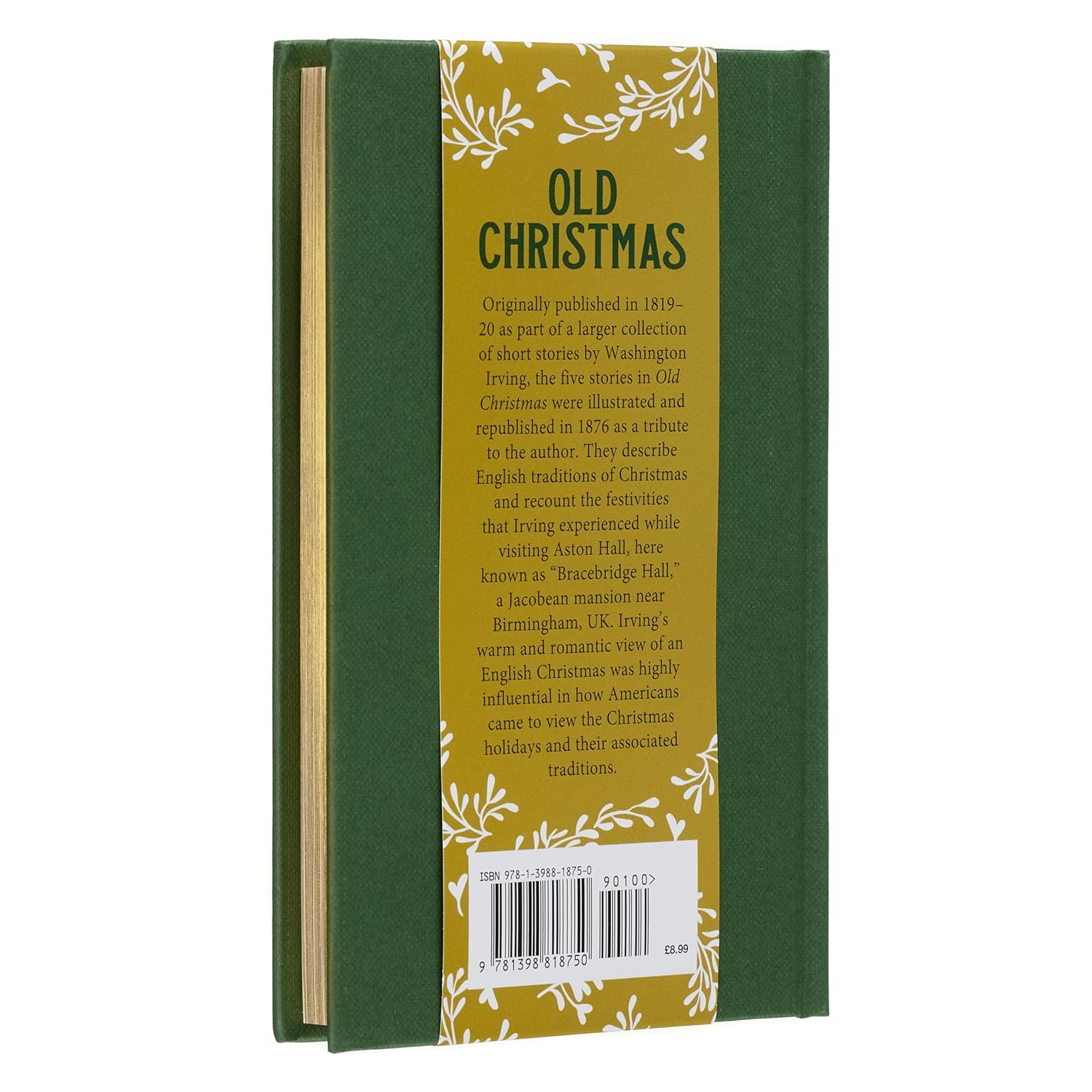 Old Christmas: Gilded Pocket Edition (Arcturus Ornate Classics) by Washington Irving