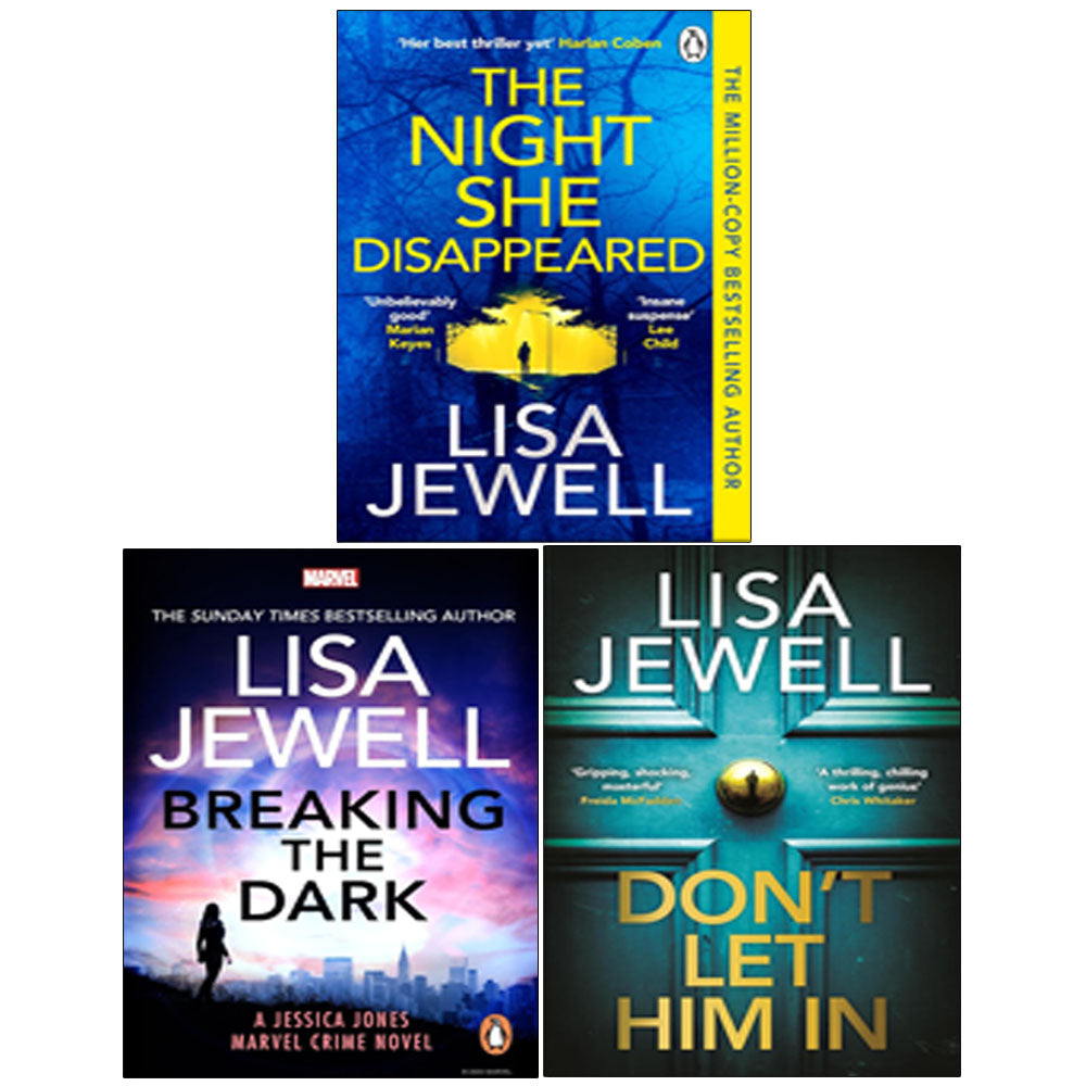 Lisa Jewell 3 Books Collection Set (Don’t Let Him In(HB), The Night She Disappeared, Breaking the Dark)