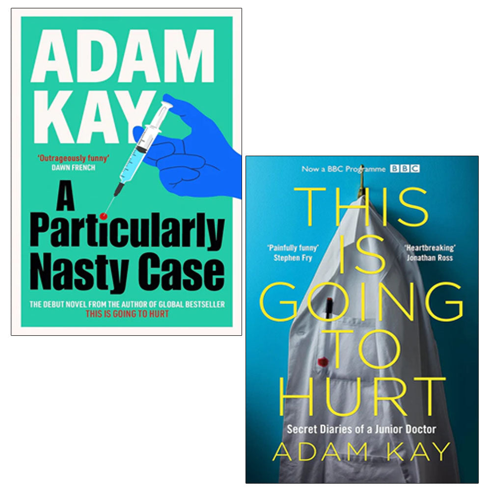 Adam Kay 2 Books Collection Set (A Particularly Nasty Case(HB), This is Going to Hurt)
