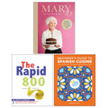 Beginner's Guide to Spanish Cuisine, Mary 90(HB), The Rapid 800 Cookbook 3 Books Collection Set
