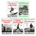 Rory Stewart 5 Books Collection Set (Politics On the Edge, Middleland(HB), The Places In Between, Occupational Hazards, The Marches)