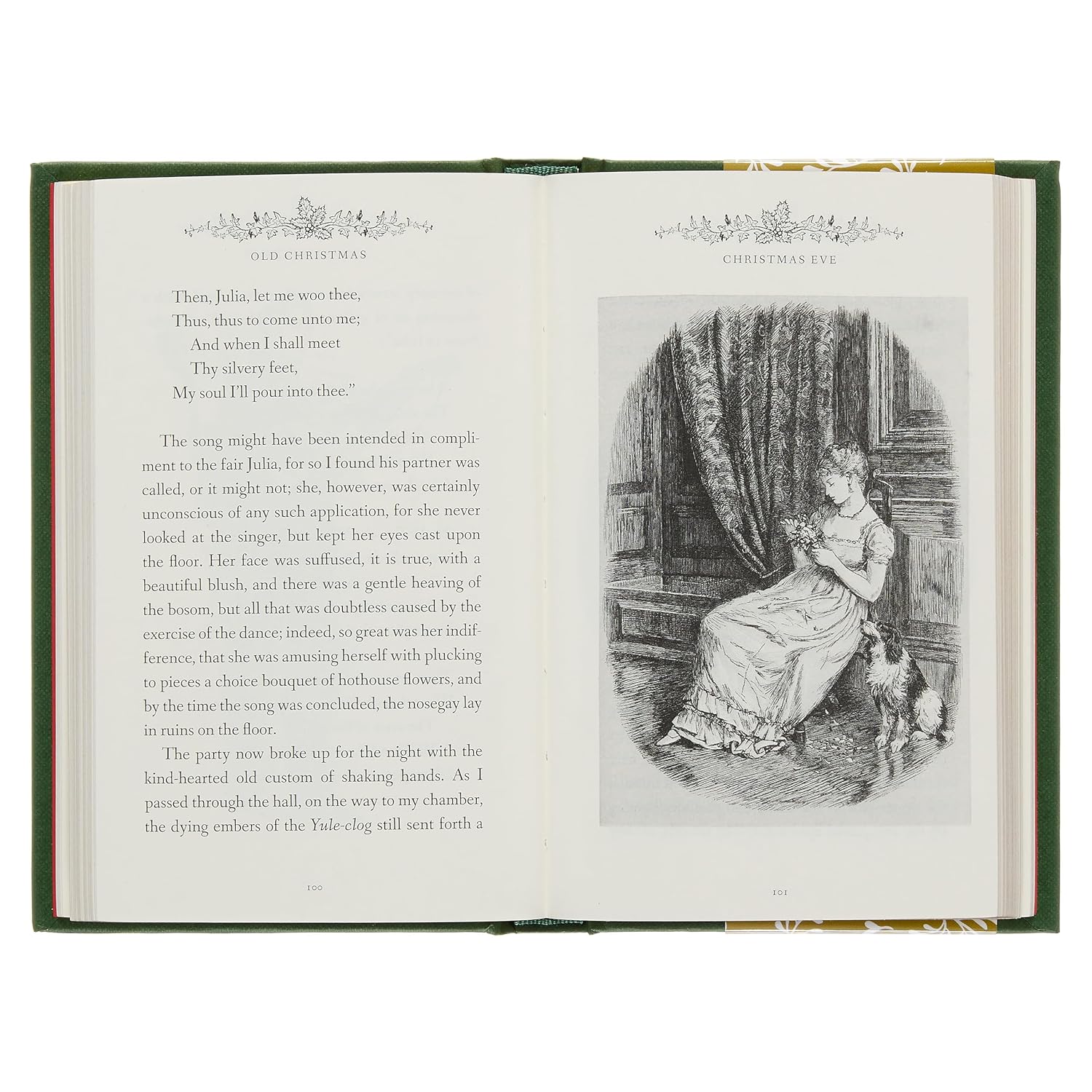 Old Christmas: Gilded Pocket Edition (Arcturus Ornate Classics) by Washington Irving