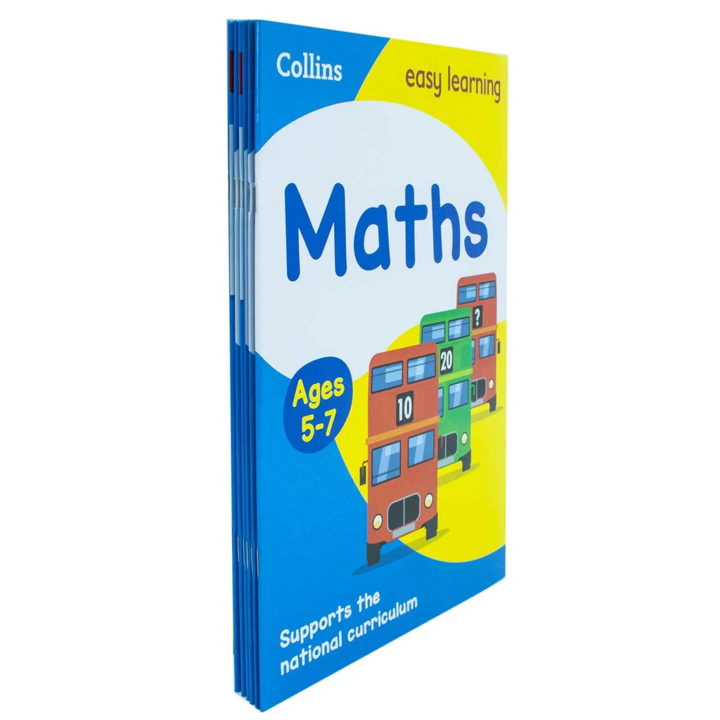 Collins Easy Learning Starter 6 Books Collection Set Ideal for home learning Ages 5-7