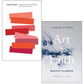 Interaction of Color By Josef Albers and [] Art And Faith A Theology Of Making By Makoto Fujimura, N. T. Wright 2 Books Collection Set