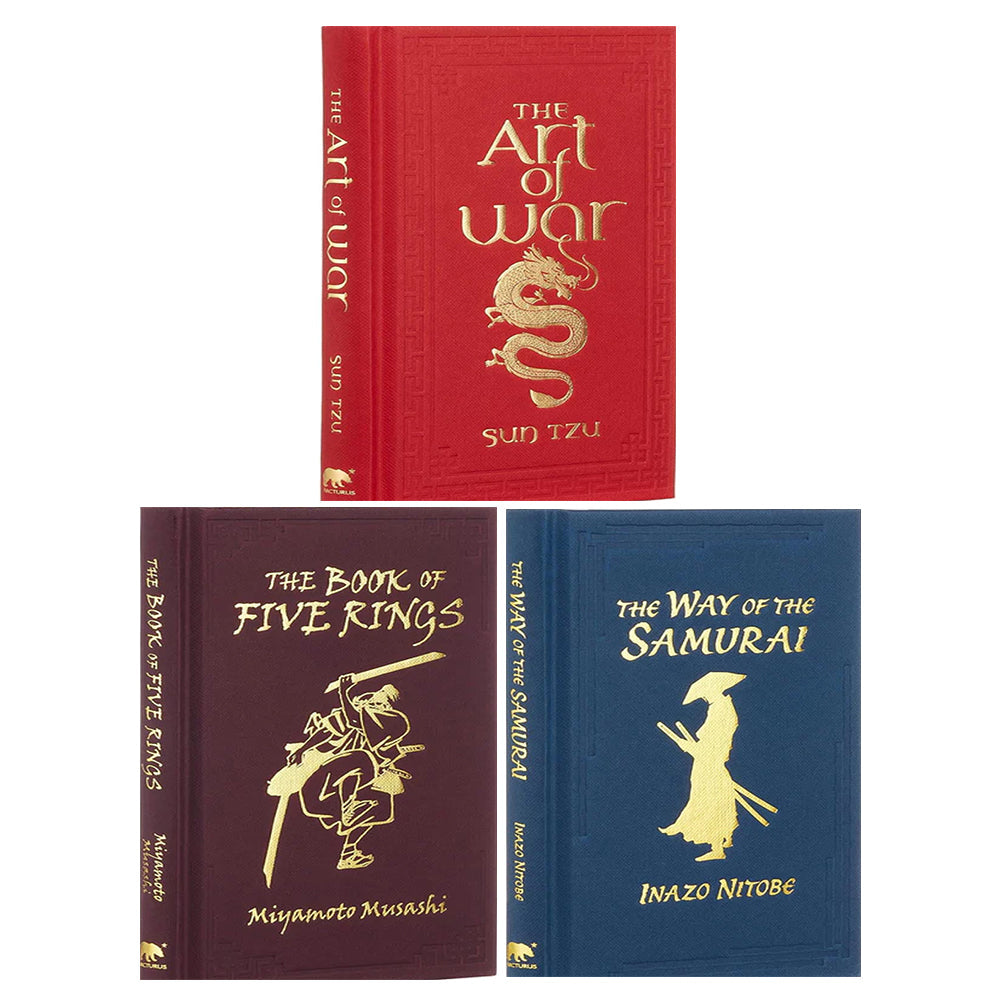 The Way of the Samurai, The Book of Five Rings, The Art of War 3 Books Collection Set