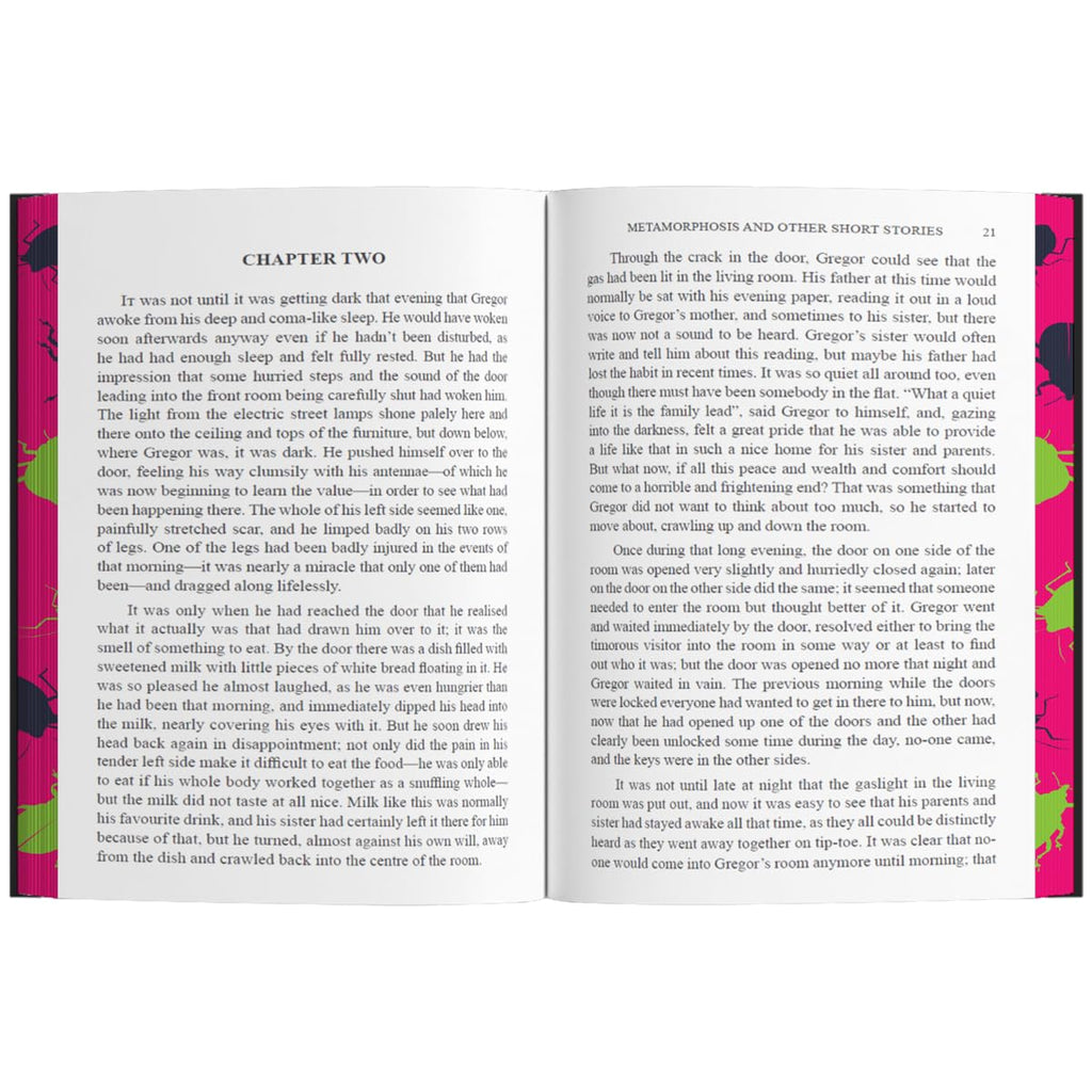 The Metamorphosis and Other Stories by Franz Kafka (Deluxe  Sprayed Edge Edition)