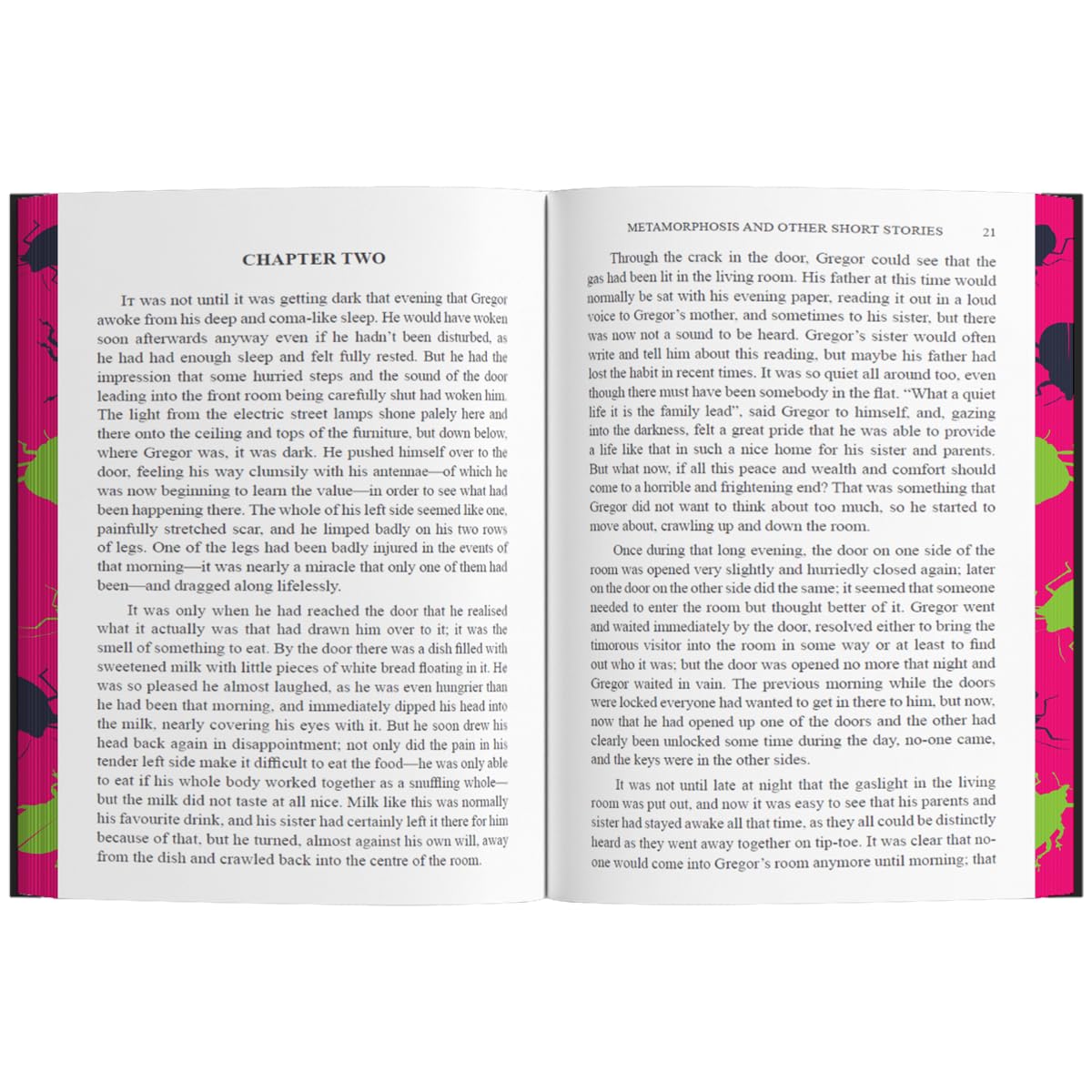 The Metamorphosis and Other Stories by Franz Kafka (Deluxe  Sprayed Edge Edition)