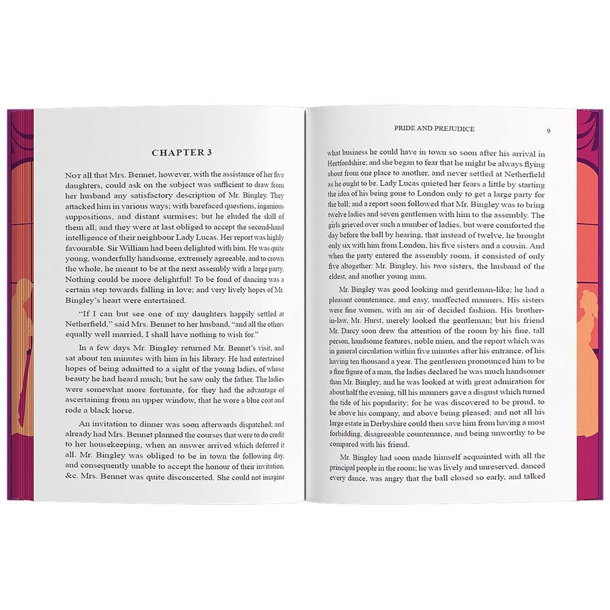 Pride and Prejudice by Jane Austen (Deluxe  Sprayed Edge Edition)