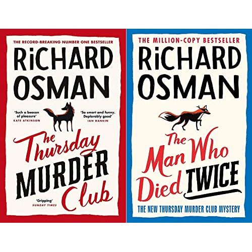 The Thursday Murder Club and The Man Who Died Twice - 2 Book Set Collection