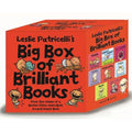 Leslie Patricelli's Big Box of Brilliant 8 Board Books Collection Set (Higher! Higher!, On My Potty, Tubby)