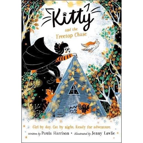Paula Harrison Kitty Series 1-12 Books Collection Set (Moonlight Rescue, Tiger Treasure, Sky Garden Adventure, Treetop Chase, Great Lantern Race)
