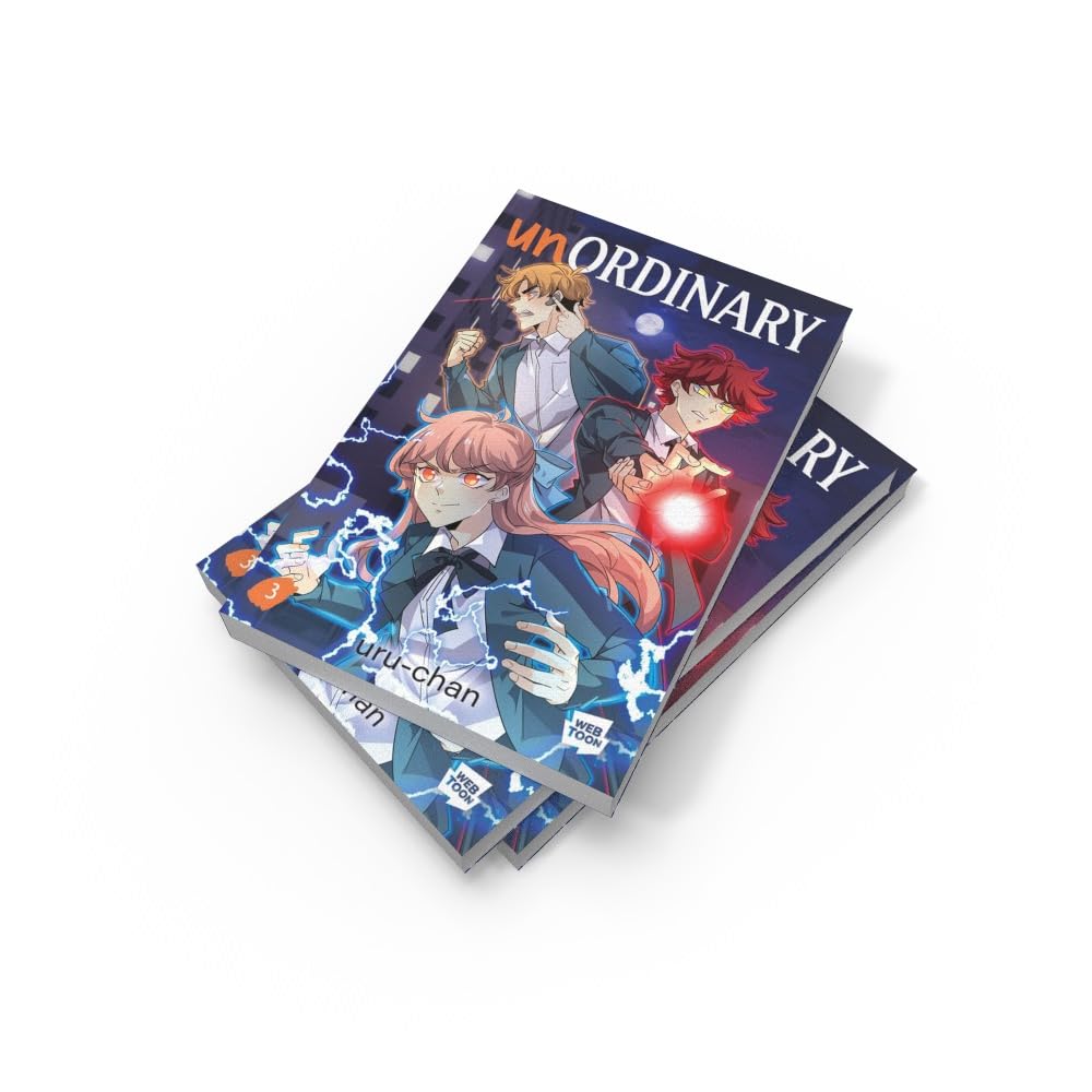 unOrdinary book 3: New for 2025, the third book of Webtoon’s biggest and most popular action by uru-chan
