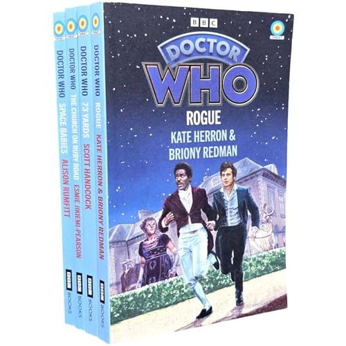 Doctor Who: Target Collection Fifteenth Doctor 4 Books Set (The Church on Ruby Road, 73 Yard, Rogue and Space Babies)
