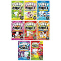 Bunny vs Monkey 8 Books Collection Set By Jamie Smart (Bunny vs Monkey Series + Total Chaos: World Book Day)