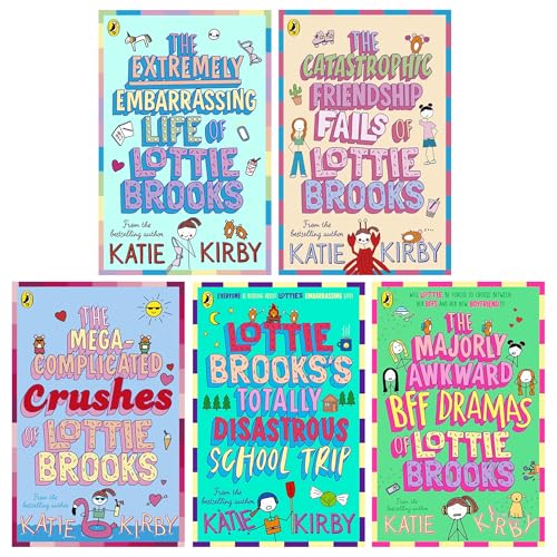 Lottie Brooks Series 5 Books Collection (Extremely Embarrassing Life of Lottie Brooks, Catastrophic Friendship Fails of Lottie Brooks, Majorly Awkward BFF Dramas of Lottie Brooks and 2 More...)