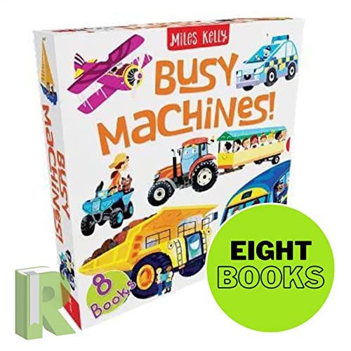 Busy Machines! 8-book set