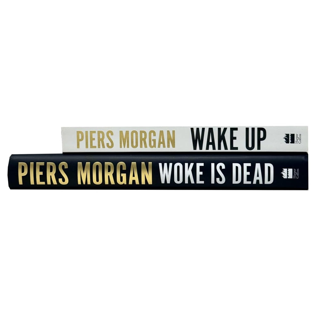 Piers Morgan 2 Books Collection Set (Woke Is Dead(HB), Wake Up)