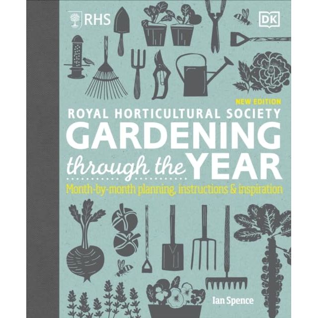 New Wild Garden, RHS Gardening Through the Year 2 Books Collection Set