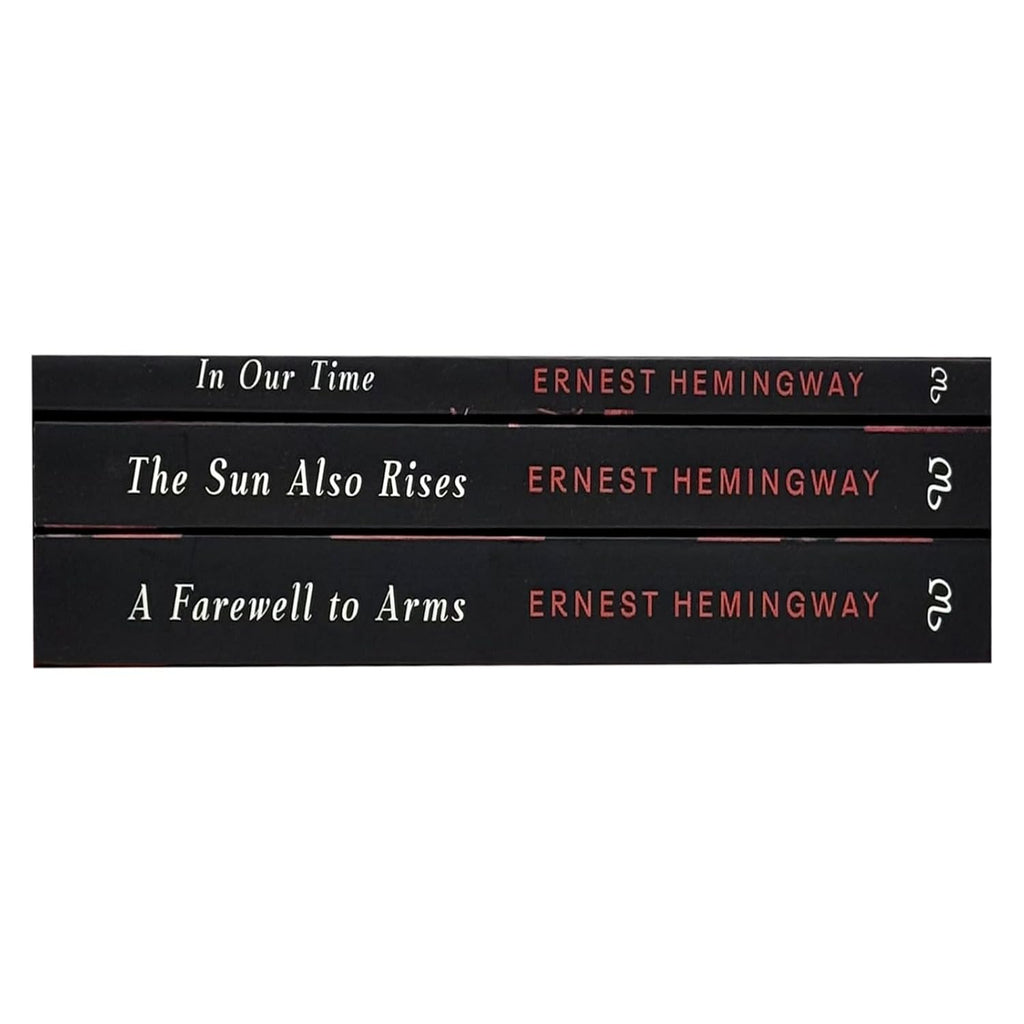 Selected Works of Ernest Hemingway 3 Books Collection Box Set(In Our Time, The Sun Also Rises & A Farewell to Arms)